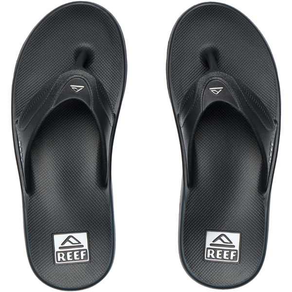 2026 Reef Da Uomo Fanning H20 Sandals CJ8545 - Black / Silver
